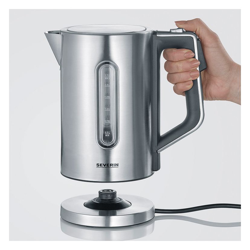 WK3418 1,7 l Wasserkocher 3000 W  (Schwarz, Edelstahl) 