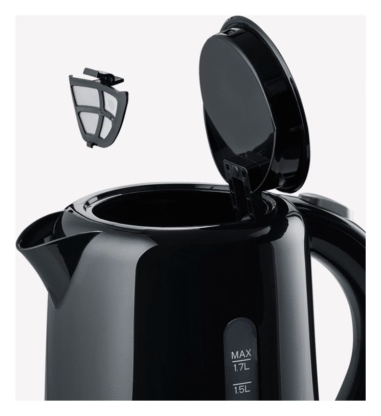 WK4322 1,7 l Wasserkocher 2200 W  (Schwarz) 