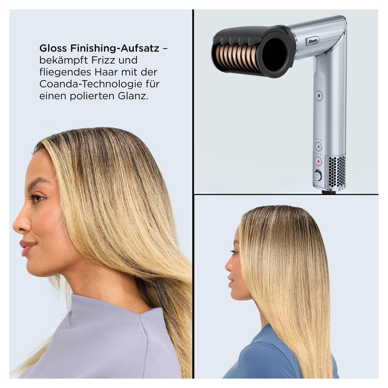 HD476WHEU FlexStyle 6-in-1 Multistyler 1650 W  (Blau) 