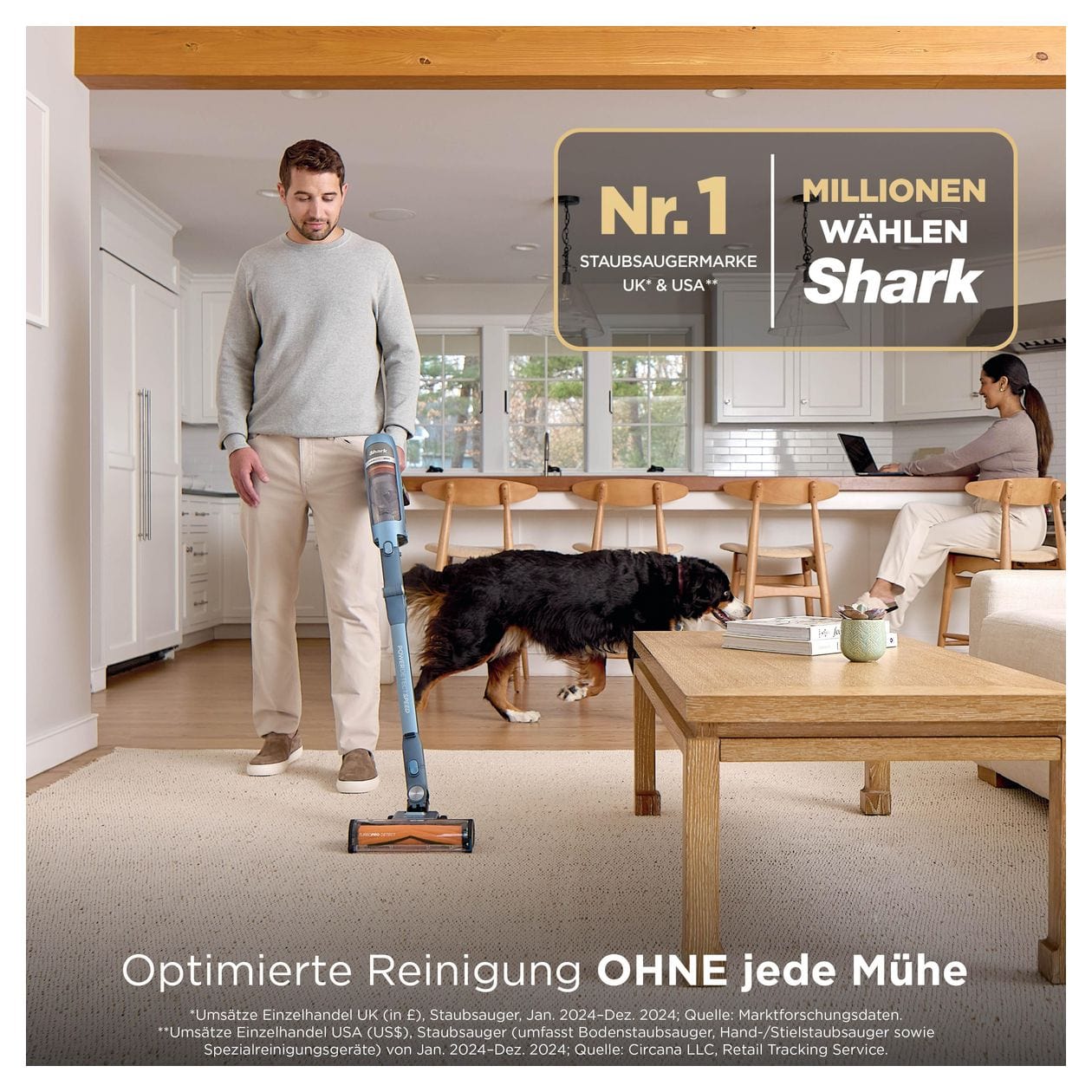 IA3244EUT Handstaubsauger Beutellos bis 60 min Laufzeit HEPA, Schaum  (Blau) 