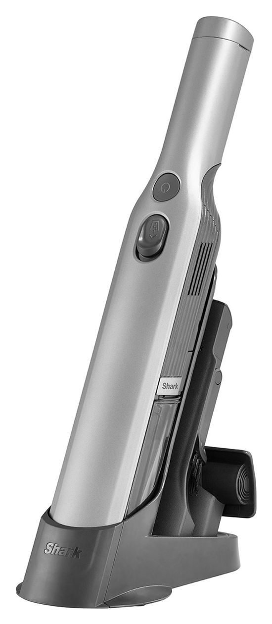 WV200EU Handstaubsauger Beutellos bis 5 min Laufzeit 12 V HEPA  (Silber) 