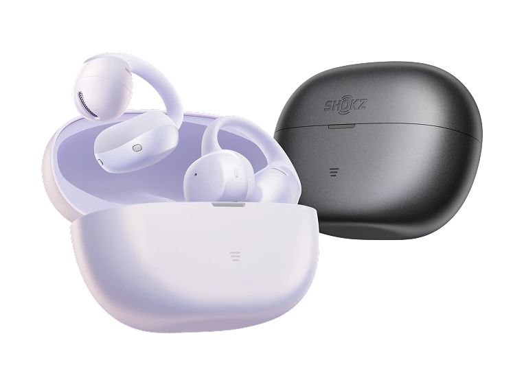 OpenDots Air In-Ear Bluetooth Kopfhörer kabellos 9 h Laufzeit IP55  (Violett) 