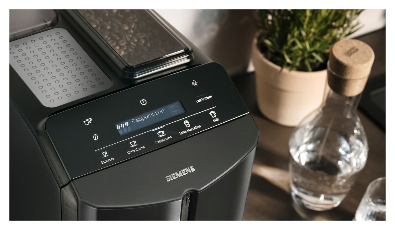 EQ300 TF305EF9 Kaffeevollautomat 15 bar 1,4 l 250 g  (Schwarz) 