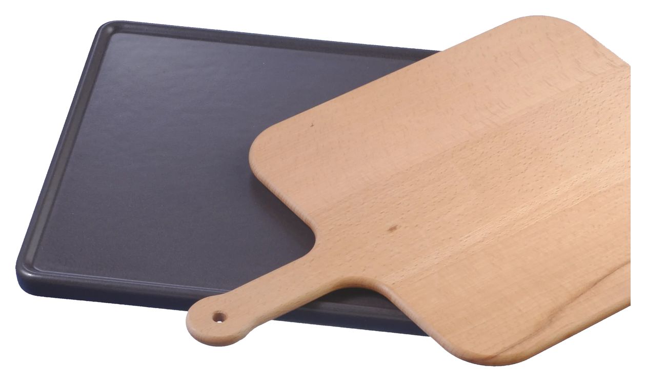HZ327000 Keramikbackstein 25 x 330 x 375 mm mit Holzschieber 