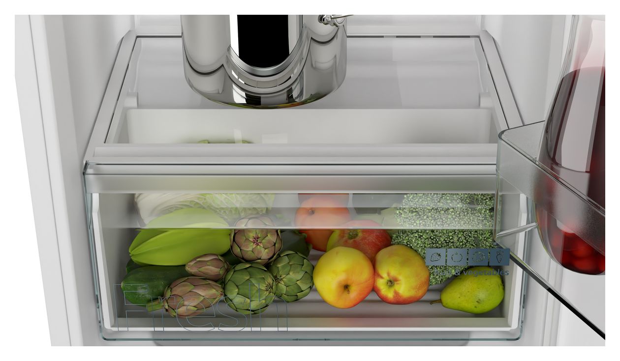 iQ100 KI41RNSE0 Schlepptür 204 l 122,5 cm Einbaukühlschrank EEK: E 101 kWh Jahr 