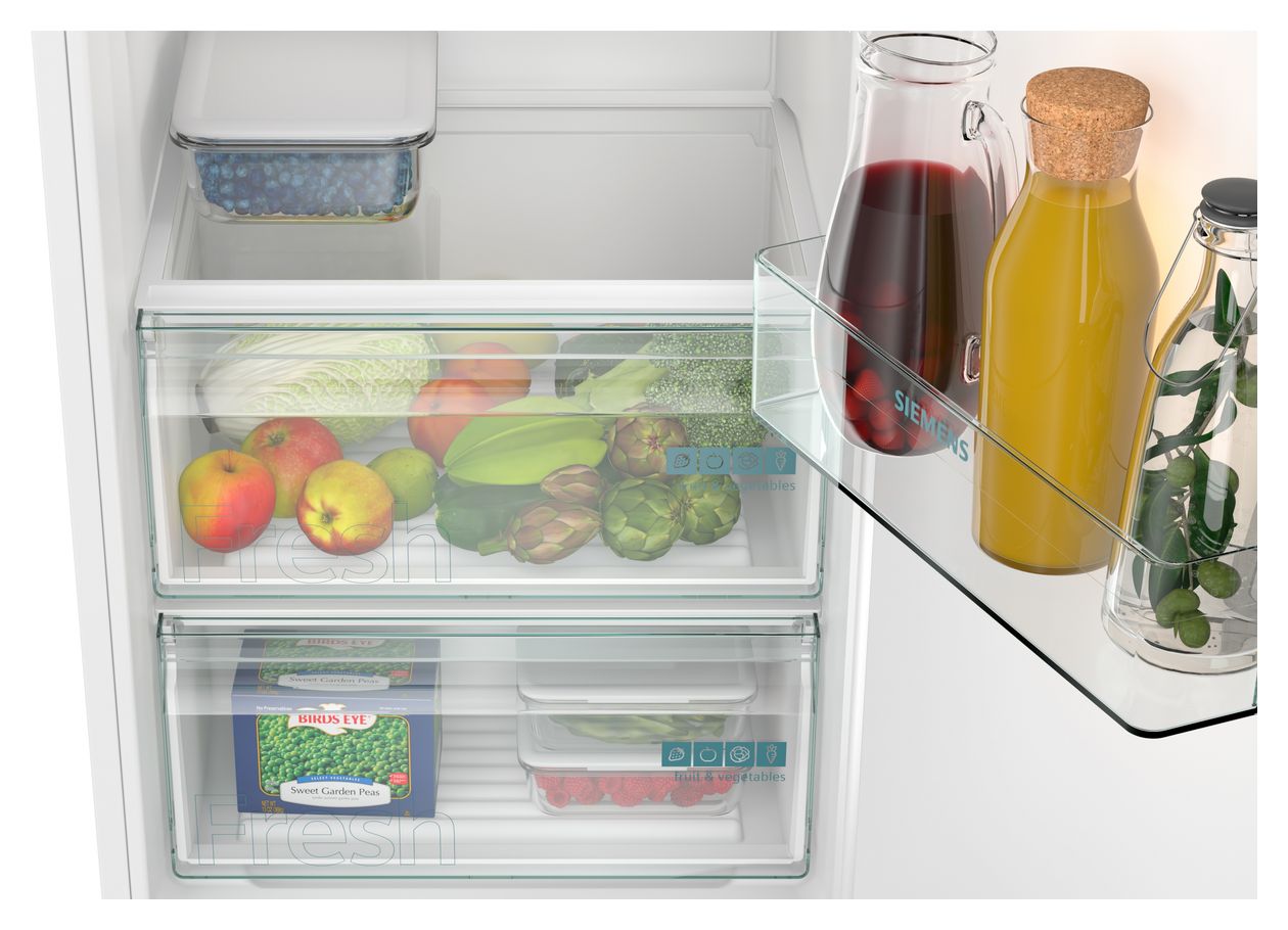 iQ100 KI81RNSE0 Schlepptüre 310 l Einbaukühlschrank EEK: E 114 kWh Jahr 