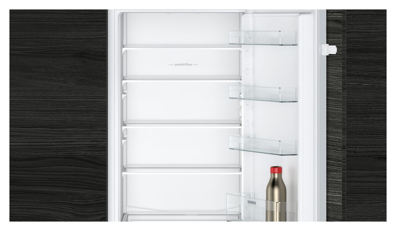 iQ100 KI87VNSE0 Schlepptür 200 l / 70 l Einbau Kühl-/Gefrierkombination 216 kWh NoFrost 