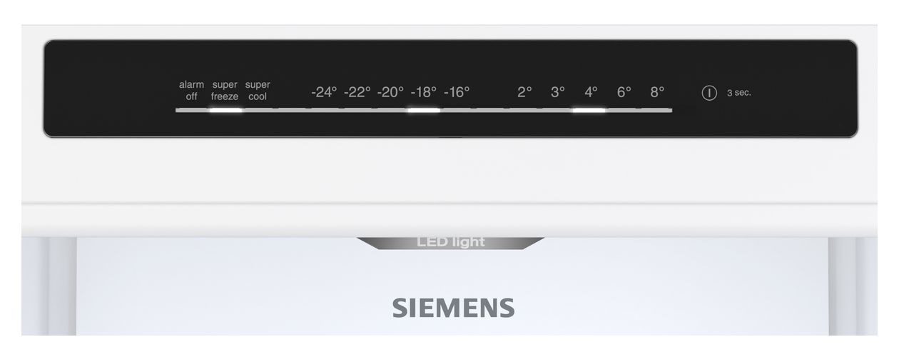 iQ300 KG36N2WCF 218 l / 103 l Kühl-Gefrierkombi freistehend 159 kWh Jahr  (Weiß) 