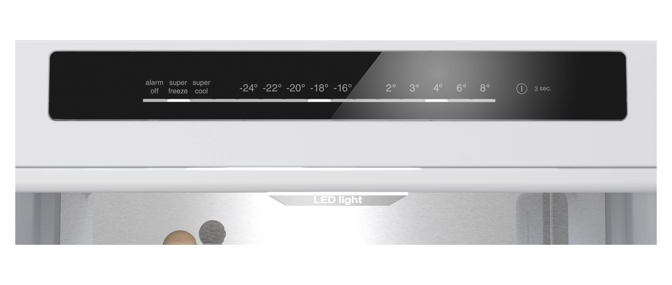 iQ300 KG39NVIBG 260 l / 103 l Kühl-Gefrierkombi freistehend NoFrost 129 kWh Jahr  (Silber) 