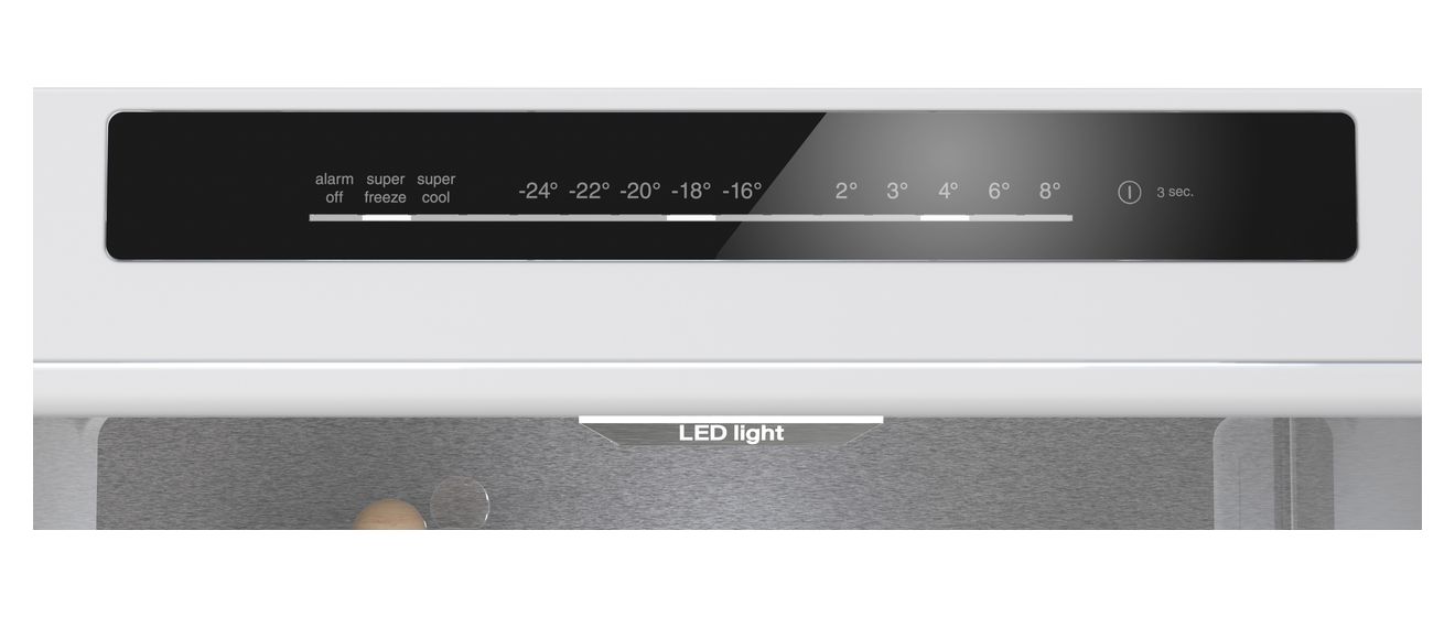 iQ300 KG49NVIBG 311 l / 129 l Kühl-Gefrierkombi freistehend NoFrost 142 kWh Jahr  (Edelstahl) 
