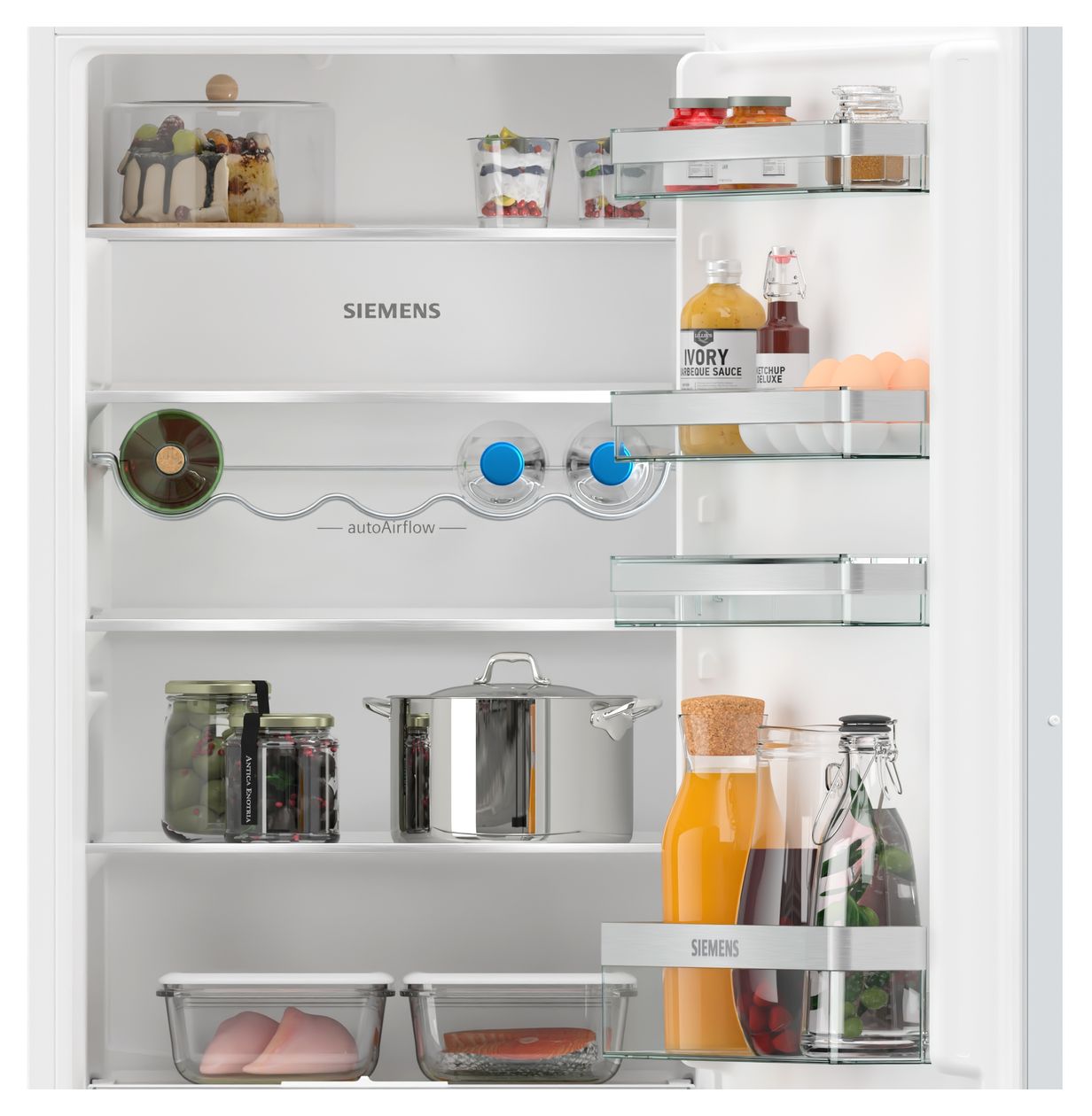 iQ300 KI87VVSE0 Schlepptür 200 l / 70 l 177,5 cm Einbau Kühl-/Gefrierkombination 216 kWh 