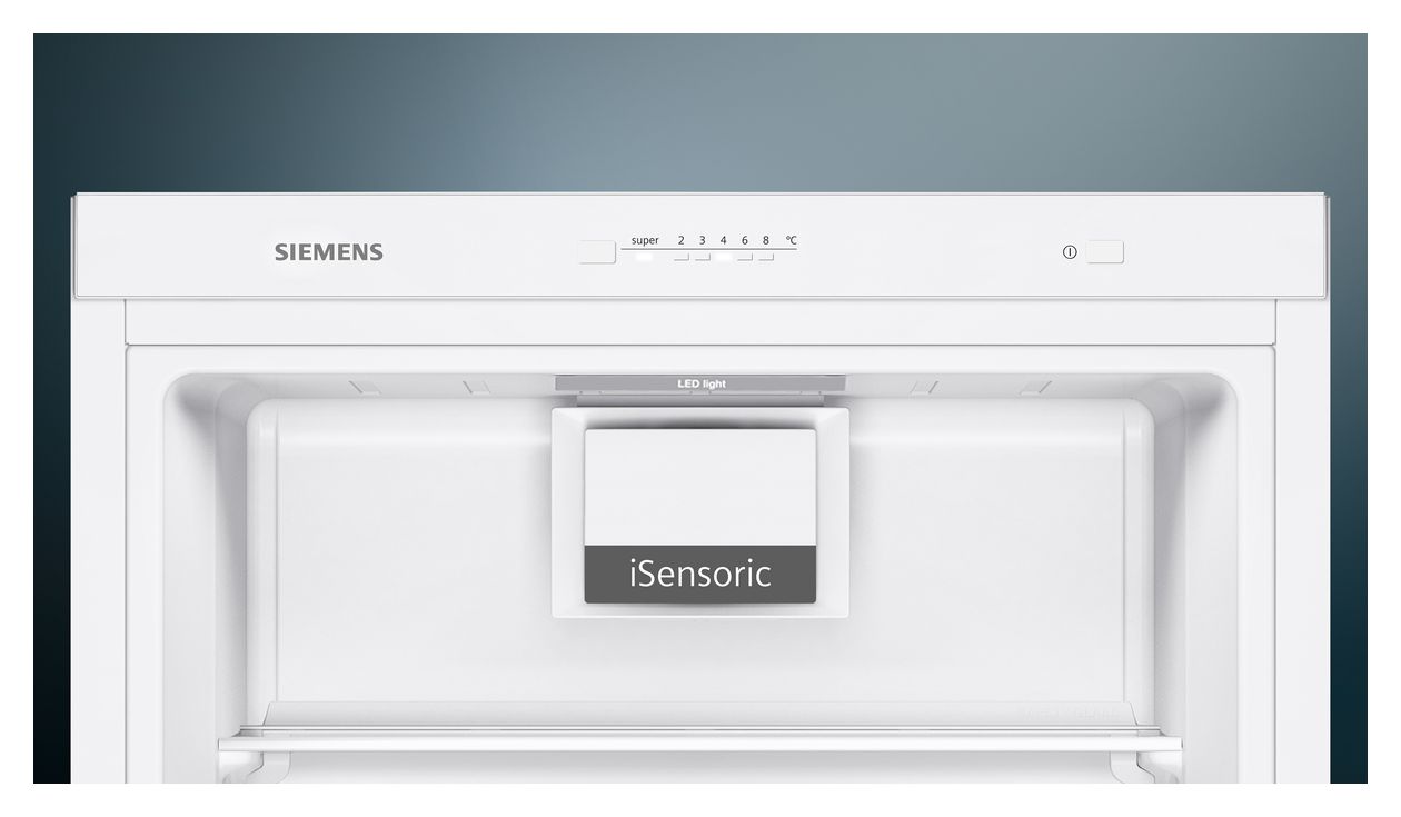 iQ300 KS36VGWDP 346 l / 346 l Kühlschrank freistehend EEK: D 93 kWh Jahr  (Weiß) 