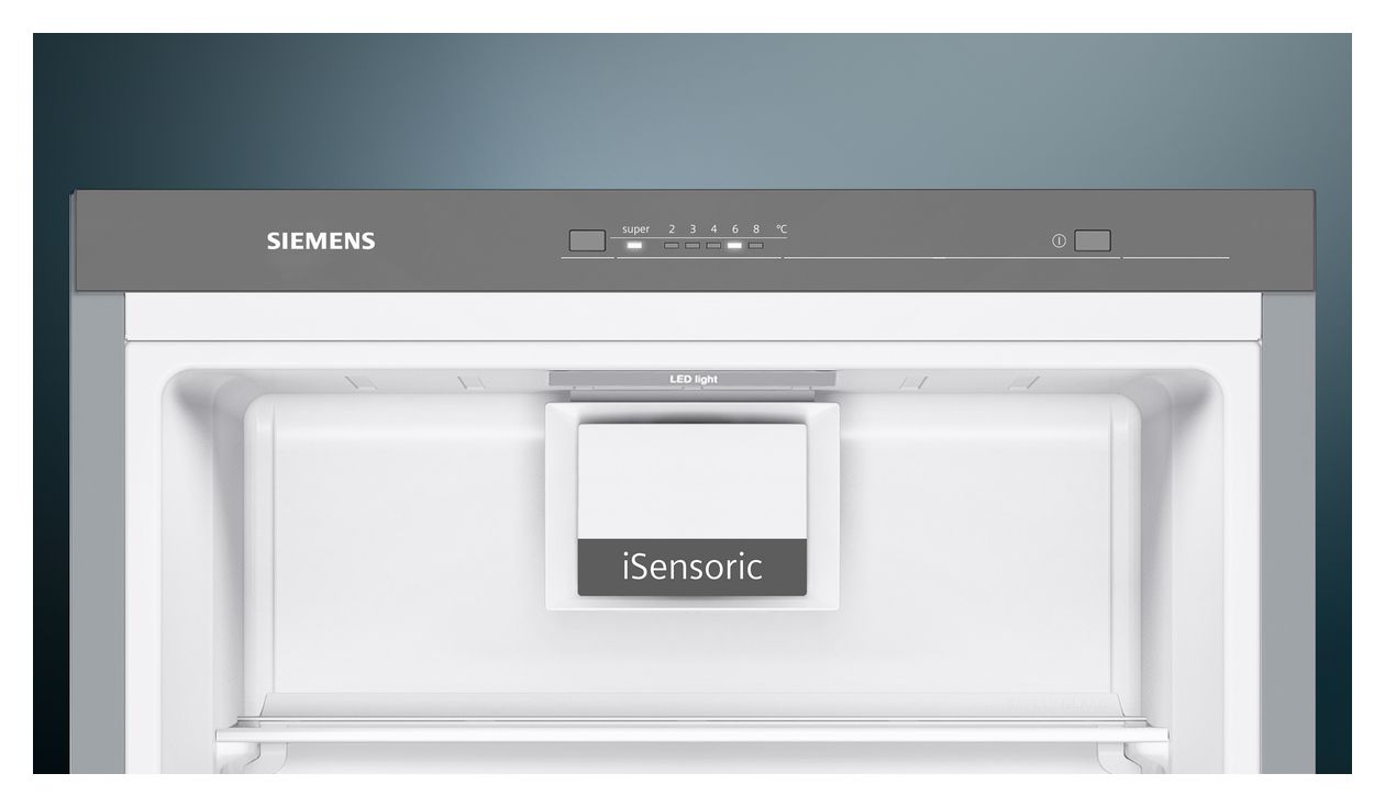 iQ300 KS36VGXDP 346 l / 346 l Kühlschrank freistehend EEK: D 93 kWh Jahr  (Schwarz) 