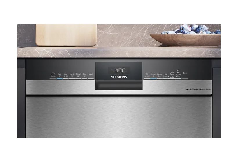 iQ300 SN43ESS2BD (SN43ES02BD + SZ36DB04 60 cm Geschirrspüler unterbaufähig Sehr leise 13 Maßgedecke aquaStop Funktion Wärmetauscher 