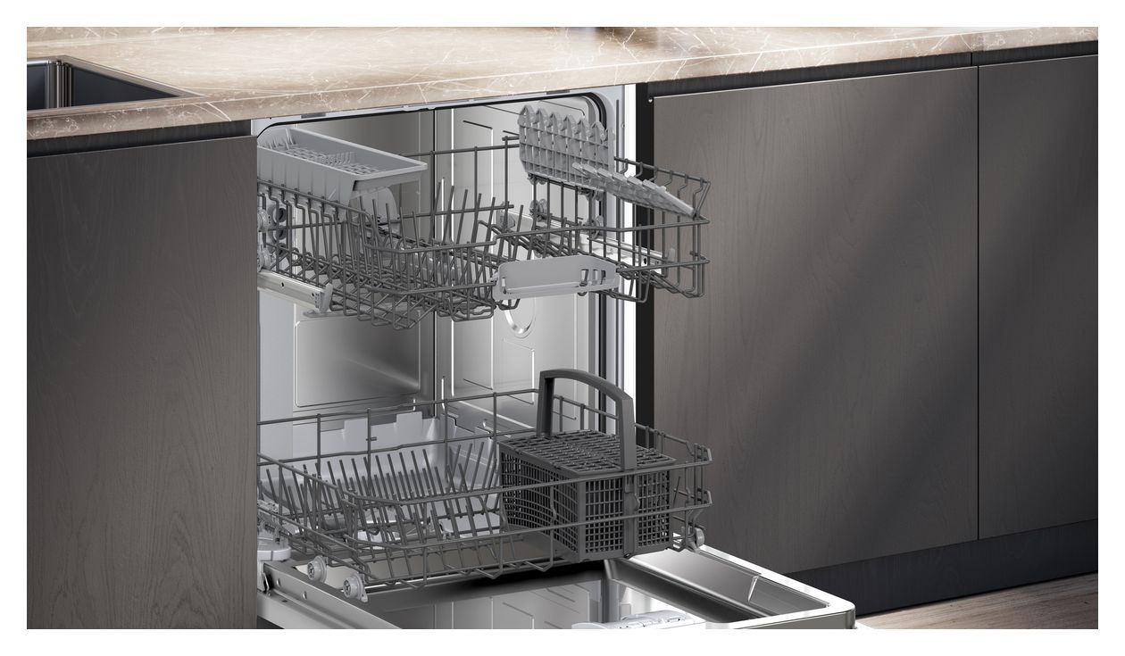 iQ300 SN63HX16TE 60 cm Geschirrspüler vollintegriert (ohne Front) Leise 13 Maßgedecke aquaStop Funktion Wärmetauscher 