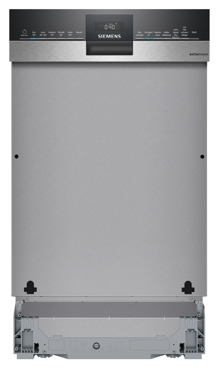 iQ300 SR53ES01LD 45 cm Geschirrspüler teilintegriert (ohne Front) Leise 10 Maßgedecke aquaStop Funktion Wärmetauscher 