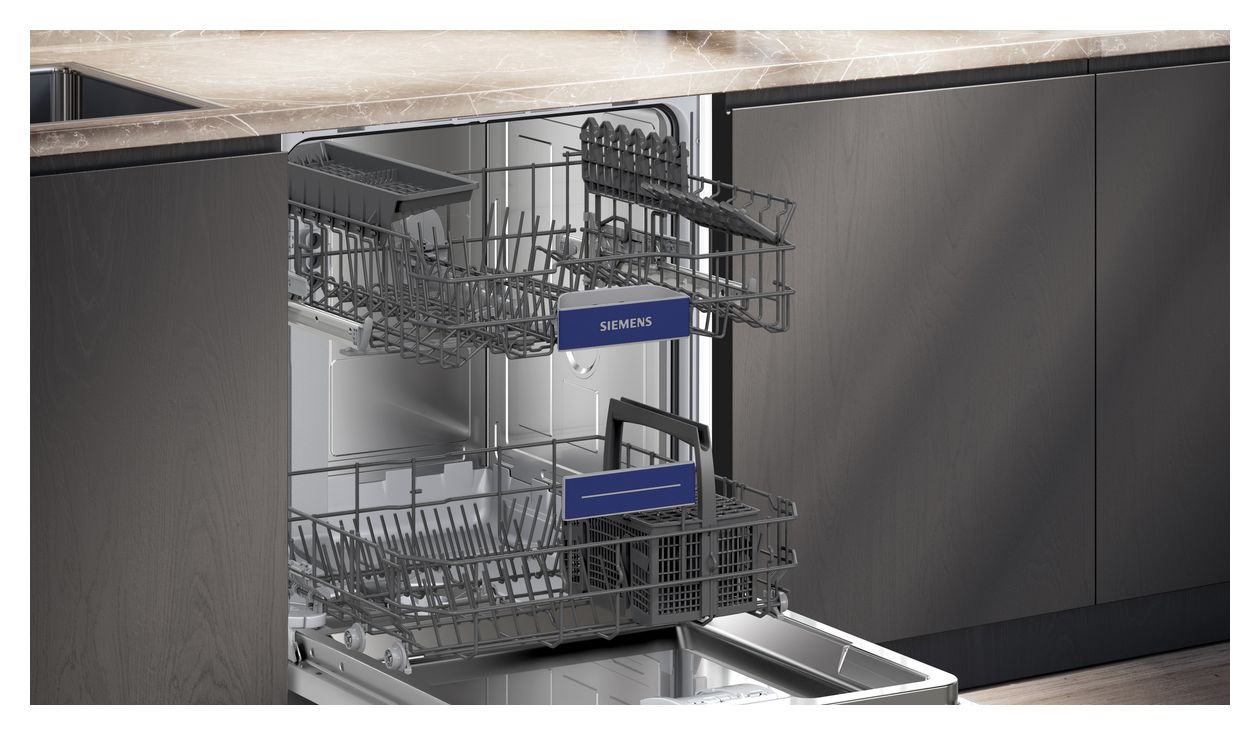 iQ300 SX63HX03TE 60 cm Geschirrspüler vollintegriert (ohne Front) Leise 13 Maßgedecke aquaStop Funktion Wärmetauscher 