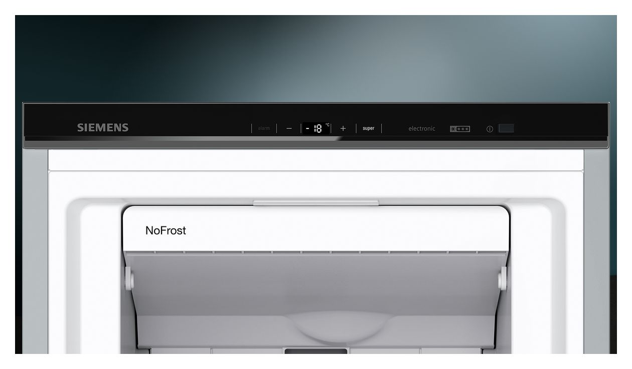 iQ500 GS36NAIDP 242 l Gefrierschrank 183 kWh Jahr NoFrost  (Edelstahl) 