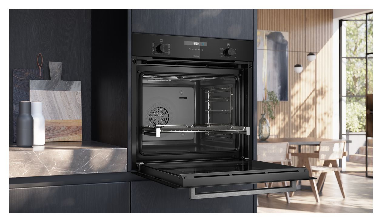 iQ500 HB337G6S3 Einbaubackofen groß AutoClean 