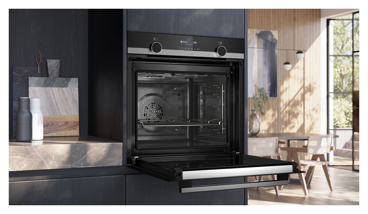 iQ500 HB579GBR3 Einbaubackofen groß AutoClean 