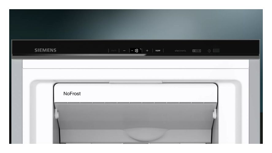 iQ500 KA95FPIDP Europäischer Side-by-Side Kühl-/ Gefrierkombination 309 l / 242 l NoFrost  (Edelstahl) 