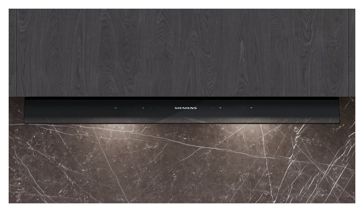 iQ500 LJ97BDP60 Abluft/Umluft Dunstabzugshaube/Esse Einbau 90 cm (Schwarz) 