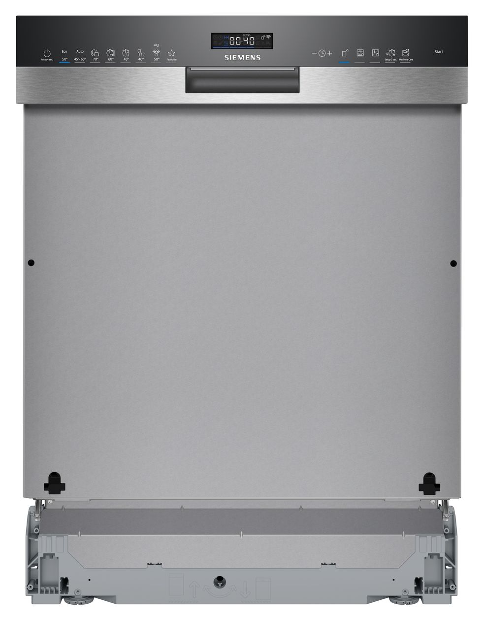 iQ500 SN55ES12CE 60 cm Geschirrspüler teilintegriert (ohne Front) Sehr leise 14 Maßgedecke aquaStop Funktion Wärmetauscher 