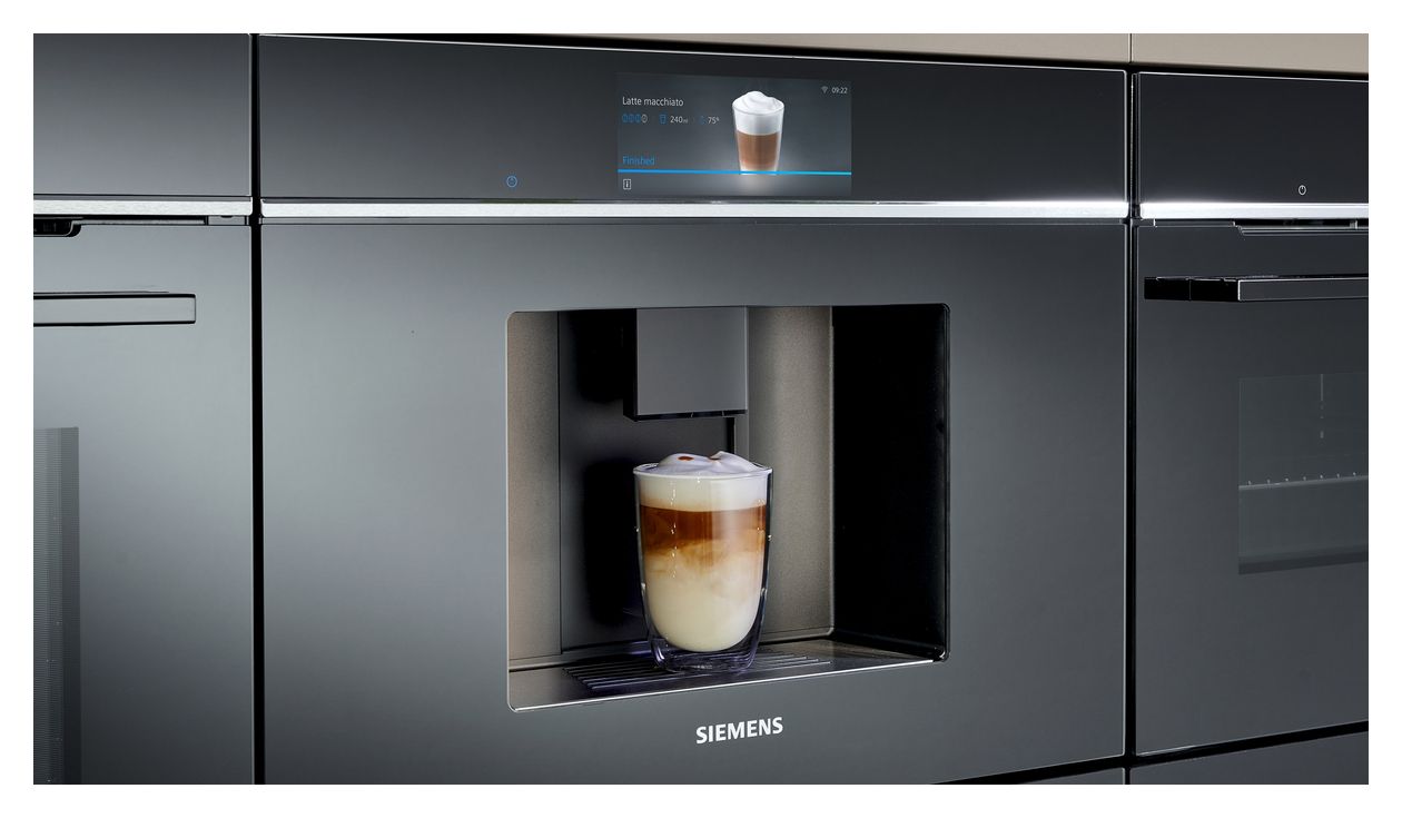 iQ700 CT718L1B0 Einbau Kaffeevollautomat 19 bar 2,4 l (Schwarz) 