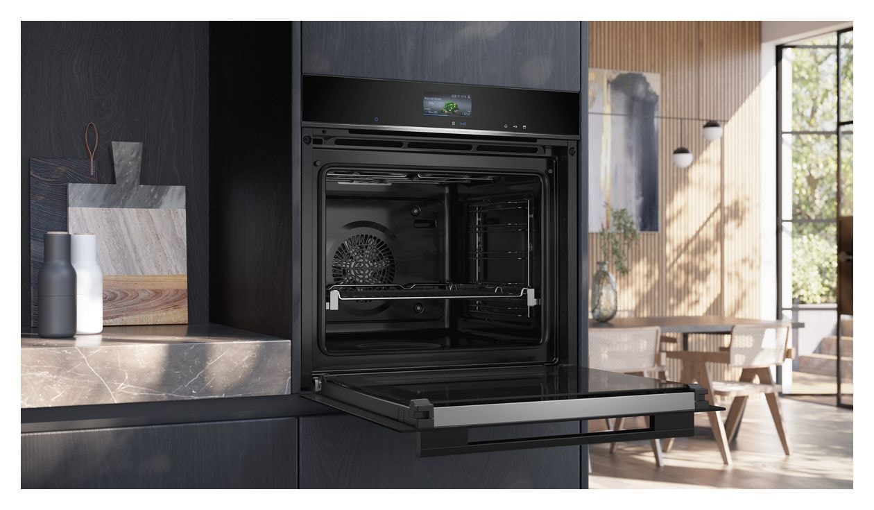 iQ700 HR776GMB1 Einbaubackofen groß Dampfgaren AutoClean 