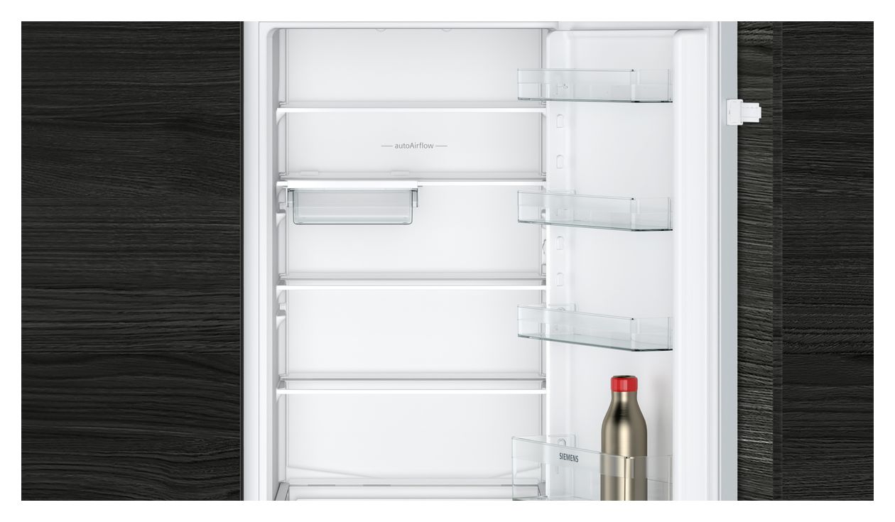 iQ100 KI87V5SE0 Schlepptür 200 l Kühlteil 70 l Gefrierteil 177,5 cm Einbau Kühl-/Gefrierkombination 