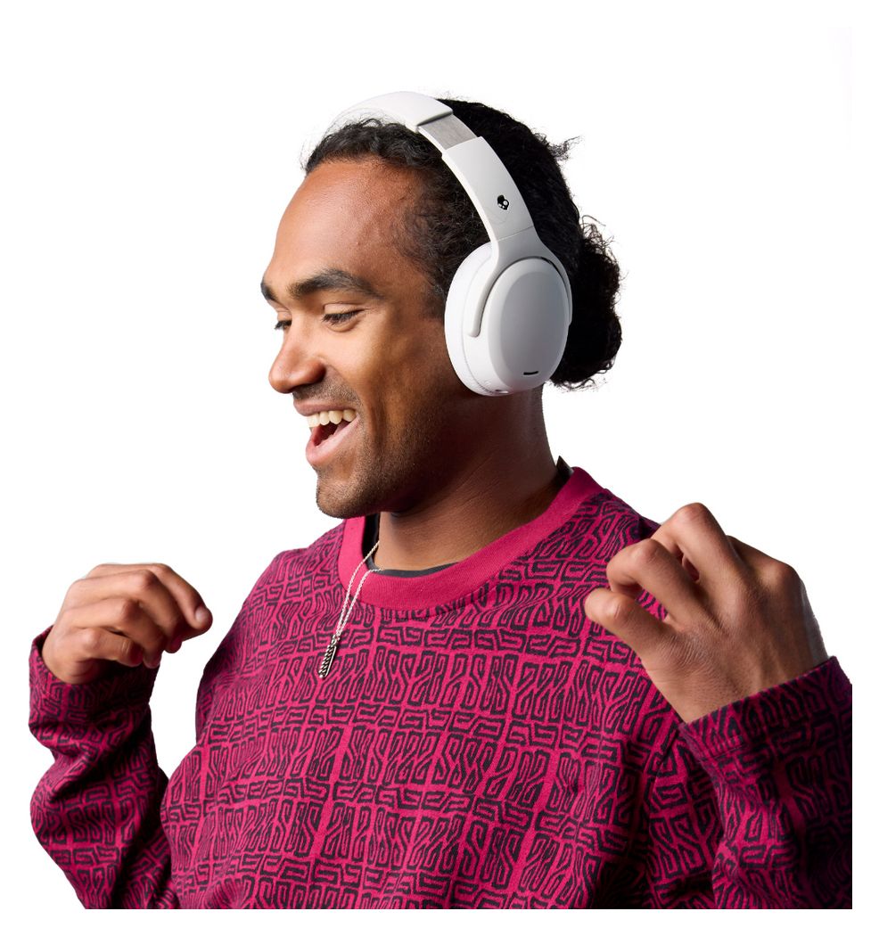 Crusher ANC 2 Ohraufliegender Bluetooth Kopfhörer kabelgebunden&kabellos USB Typ-C  (Grau) 