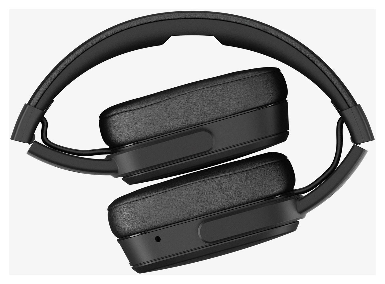 Crusher Wireless Over Ear Bluetooth Kopfhörer kabelgebunden&kabellos 40 h Laufzeit  (Schwarz) 