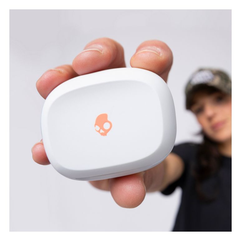 Smokin’ Buds In-Ear Bluetooth Kopfhörer Kabellos TWS IPX4  (Orange, Weiß) 