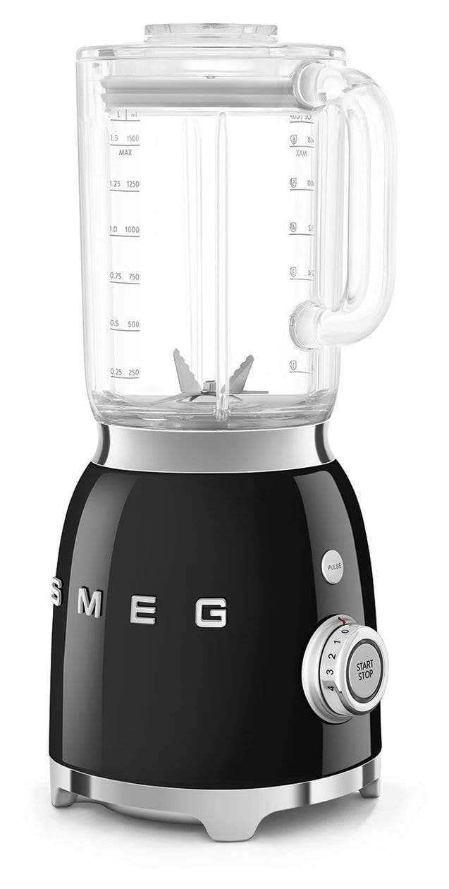 BLF03BLEU 1,5 l Standmixer 4 Geschwindigkeiten 800 W  (Schwarz) 