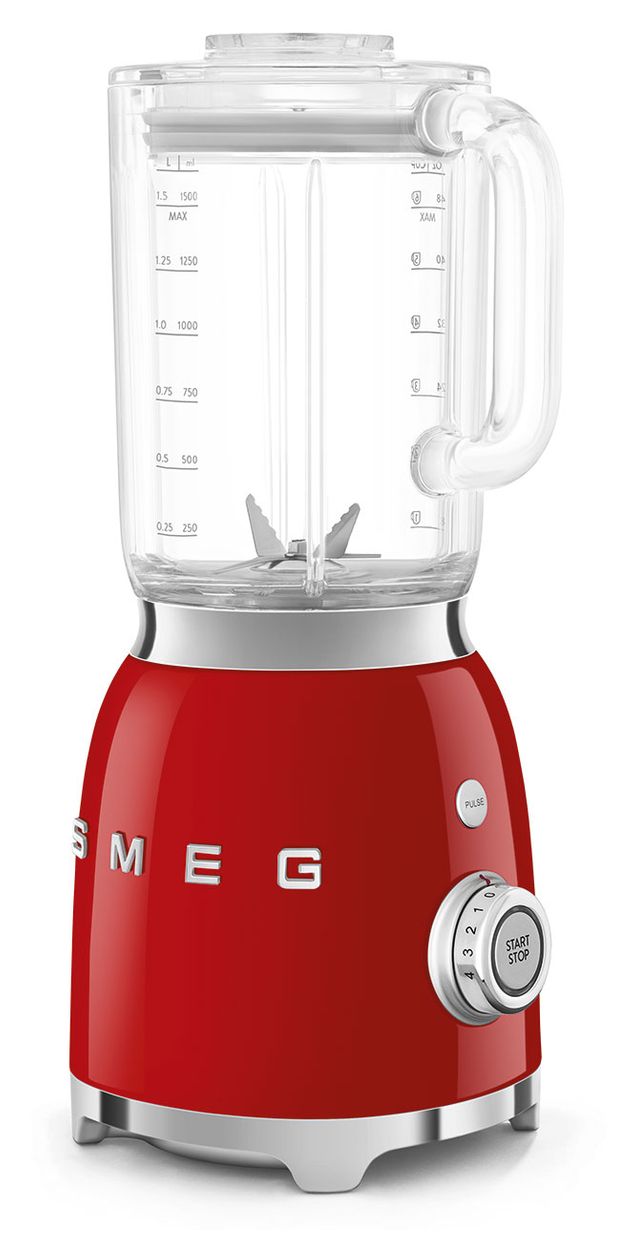 BLF03RDEU 1,5 l Standmixer 4 Geschwindigkeiten 800 W  (Rot) 