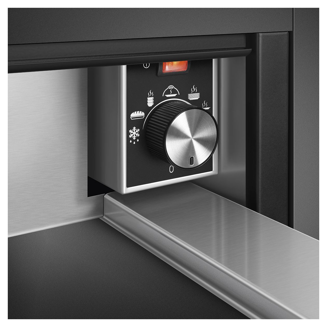 CPR915N Wärmeschublade 13,5 cm 30 - 80 °C (Schwarz) 