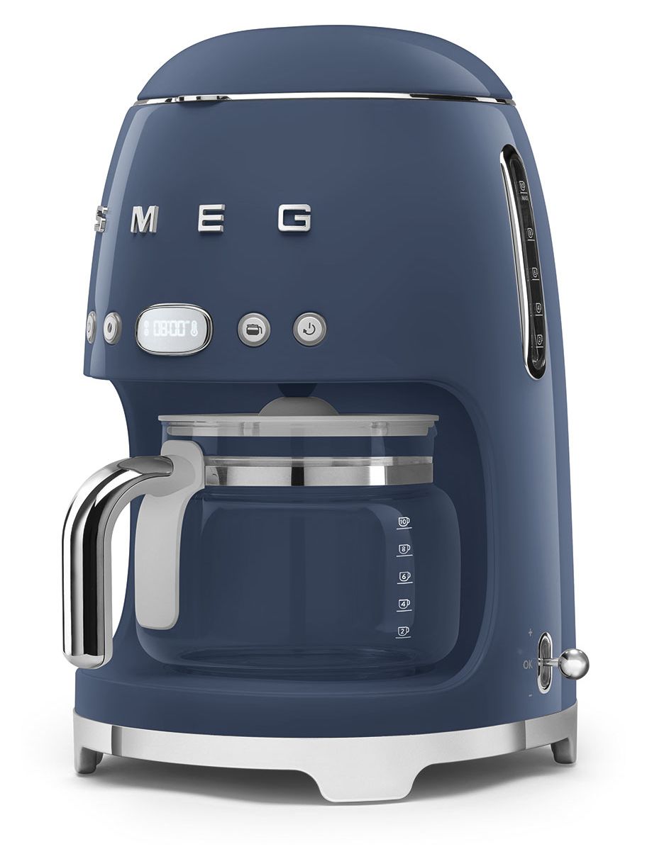 DCF02NBEU 10 Tassen Filterkaffeemaschine 1,4 l  (Blau, Navy) 