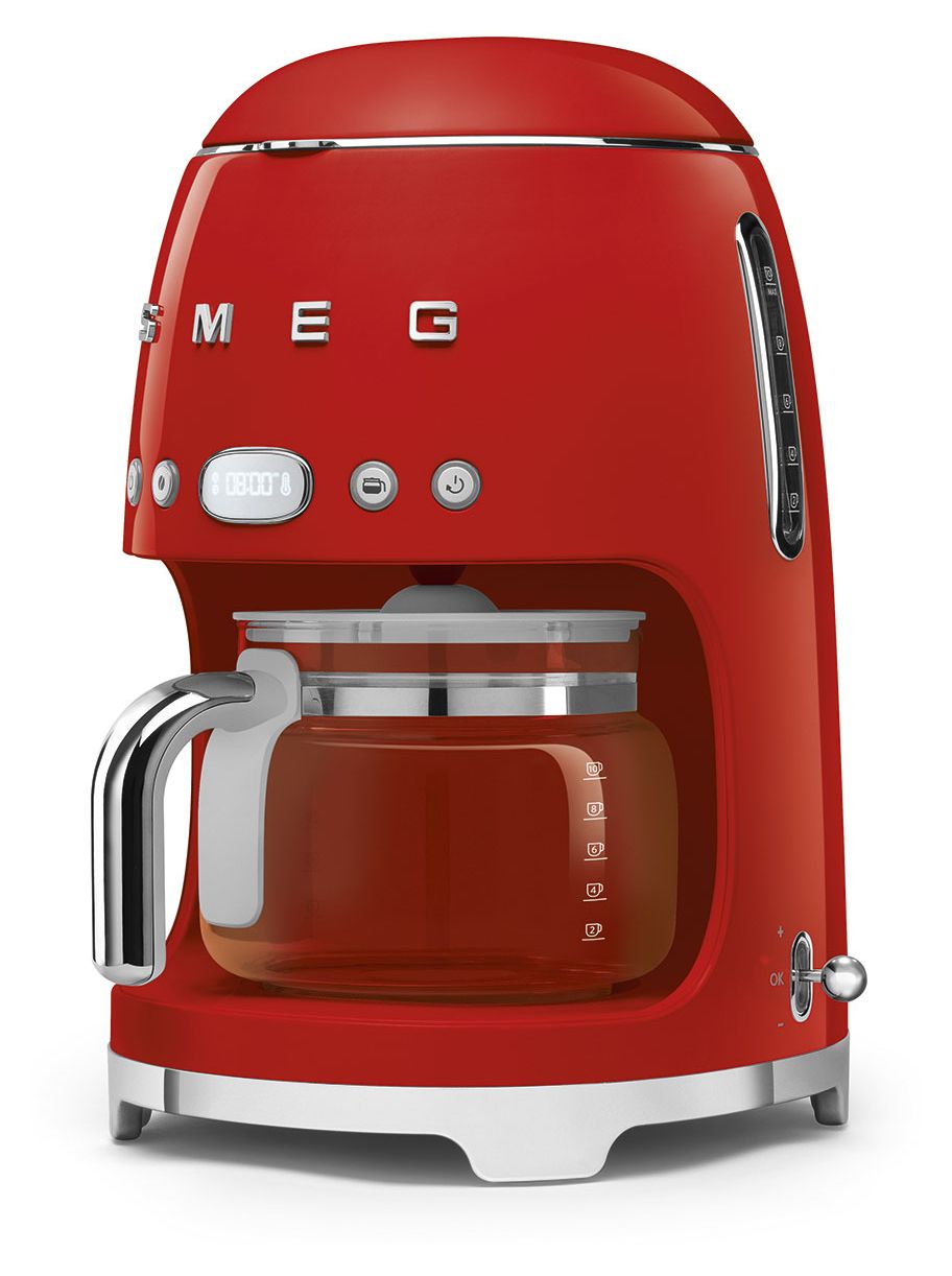 DCF02RDEU 10 Tassen Filterkaffeemaschine 1,4 l  (Rot) 