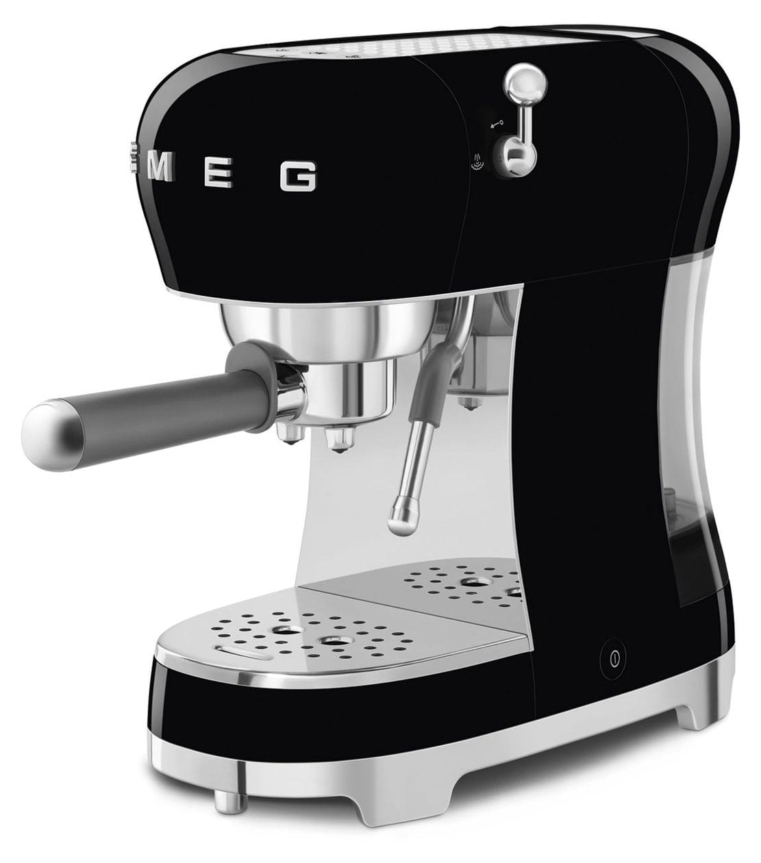 ECF02BLEU Siebträger Kaffeemaschine 15 bar 1350 W  (Schwarz) 