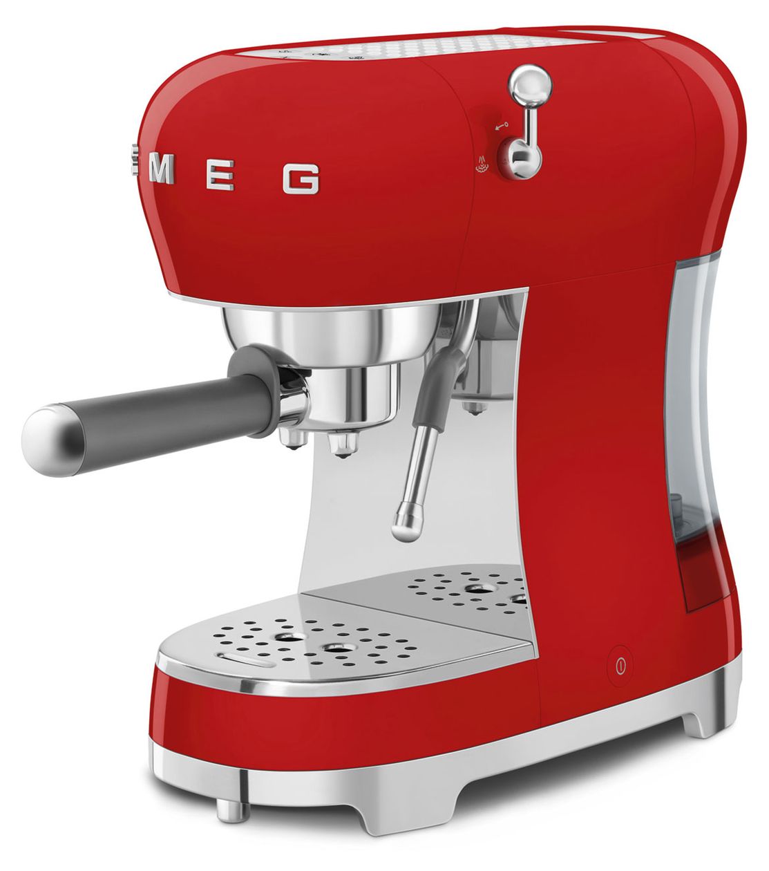 ECF02RDEU Siebträger Kaffeemaschine 15 bar 1350 W  (Rot) 