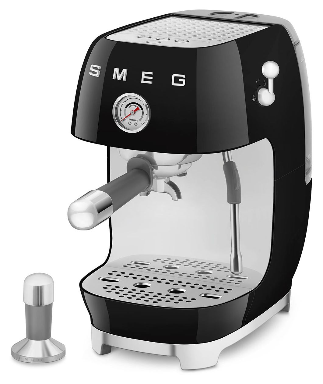 ECF03BLEU Siebträger Kaffeemaschine 15 bar 1480 W  (Schwarz) 