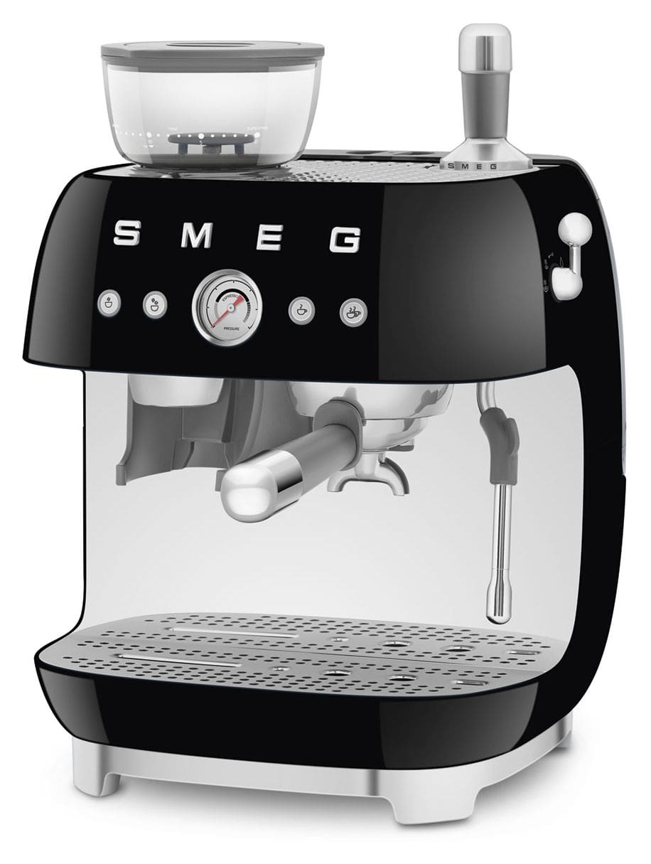 EGF03BLEU Siebträger Kaffeemaschine 15 bar 1650 W  (Schwarz) 
