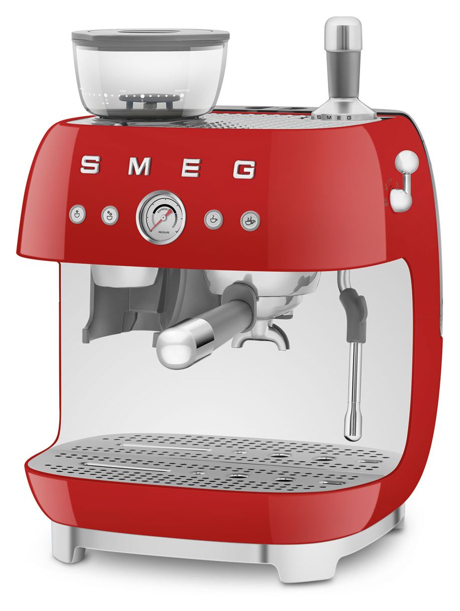 EGF03RDEU Siebträger Kaffeemaschine 15 bar 1650 W  (Rot) 