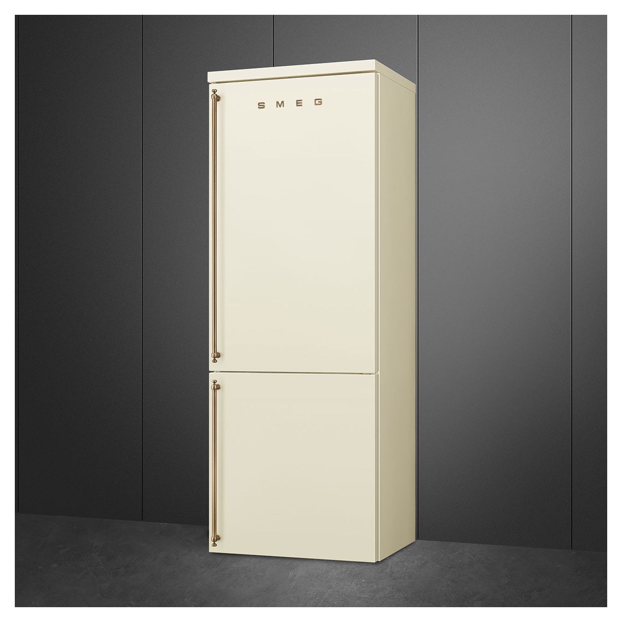 FA8005RPO6 344 l / 137 l Kühl-Gefrierkombi freistehend NoFrost 230 kWh Jahr  (Cremefarben) 