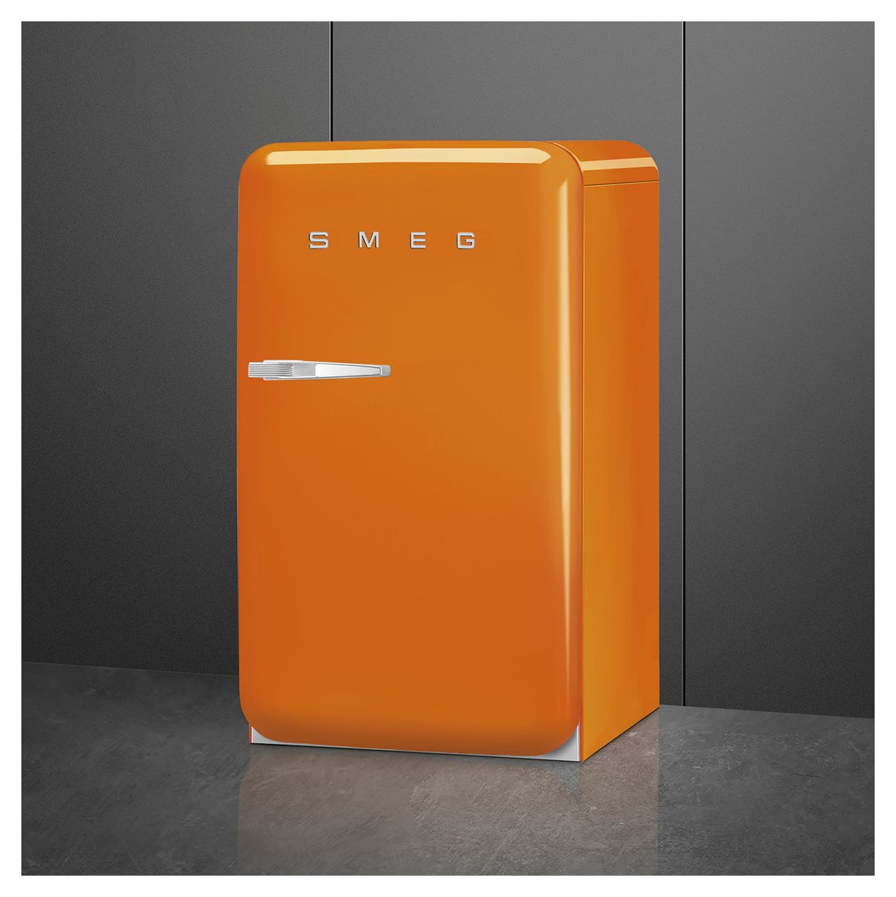 FAB10ROR5 122 l / 105 l Kühlschrank freistehend EEK: E 142 kWh Jahr  (Orange) 