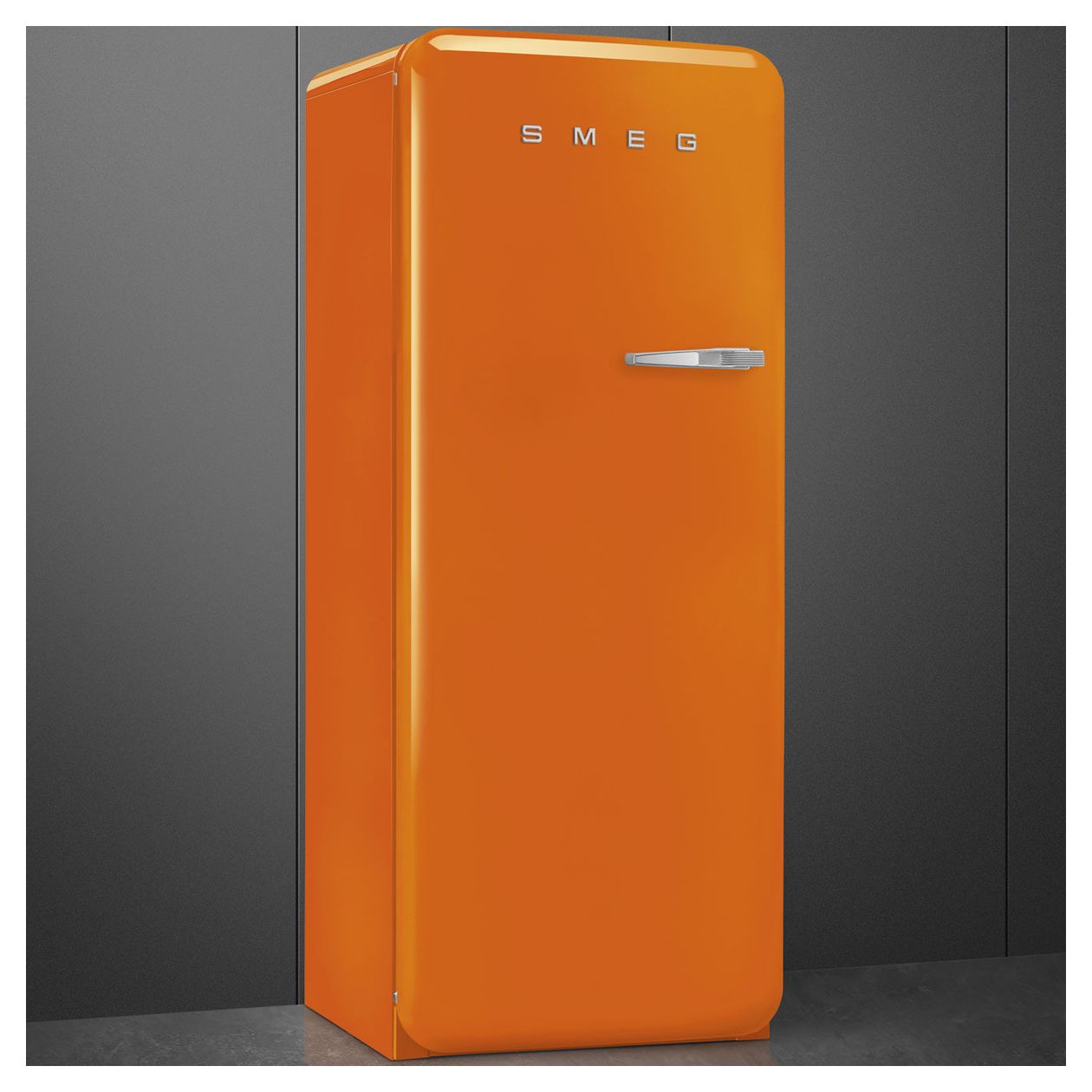 FAB28LOR6 270 l / 244 l Kühlschrank freistehend EEK: C 104 kWh Jahr  (Orange) 