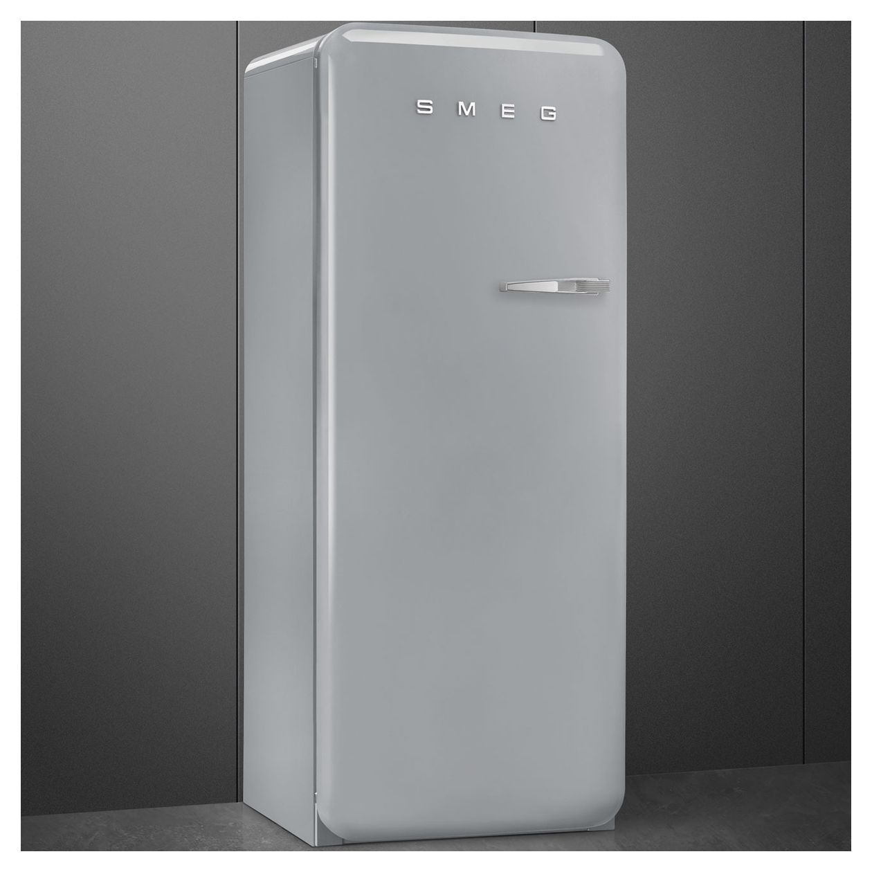 FAB28LSV6 270 l / 244 l Kühlschrank freistehend EEK: C 104 kWh Jahr  (Silber) 