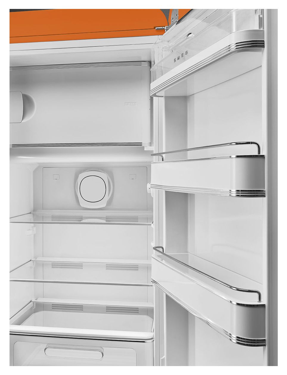 FAB28ROR6 270 l / 244 l Kühlschrank freistehend EEK: C 104 kWh Jahr  (Orange) 