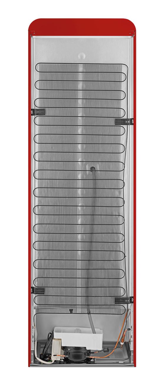 FAB32LRD6 234 l / 97 l Kühl-Gefrierkombi freistehend NoFrost 158 kWh Jahr  (Rot) 