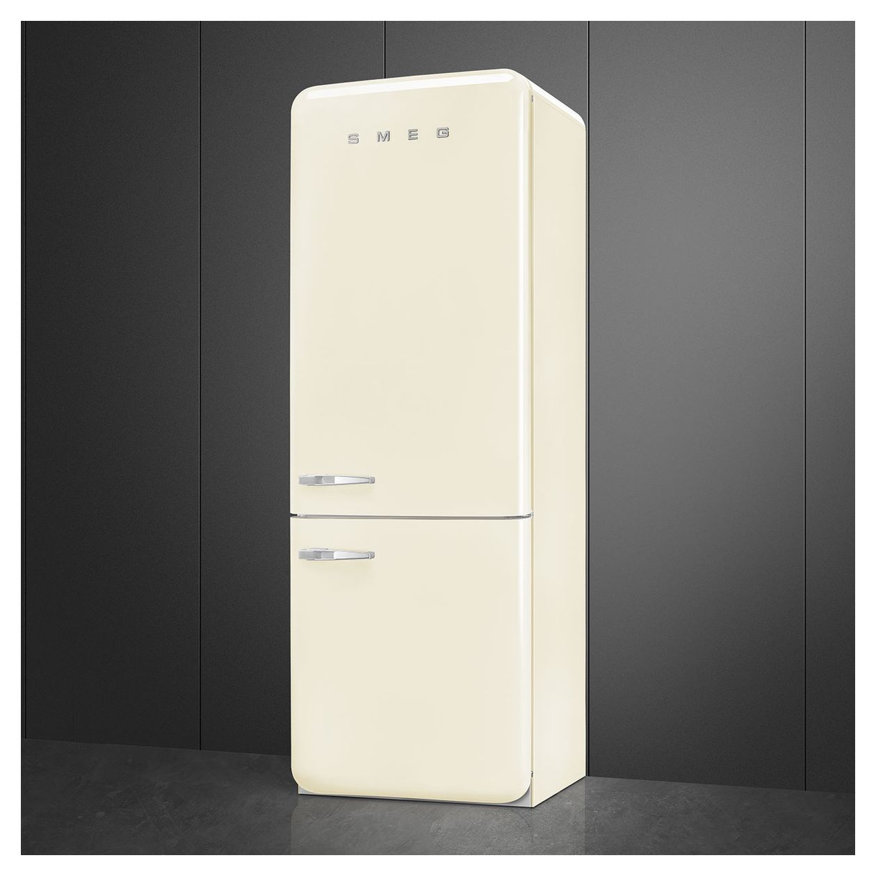 FAB38RCR6 344 l / 137 l Kühl-Gefrierkombi freistehend NoFrost 230 kWh Jahr  (Cremefarben) 